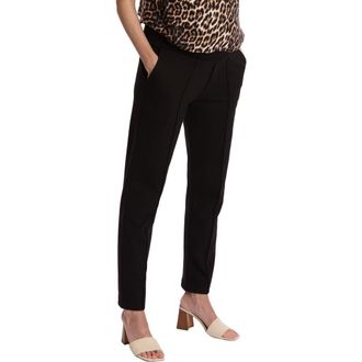 Cache Coeur Clark Maternity Carrot Trousers in Black at Nordstrom, Size Xx-Large