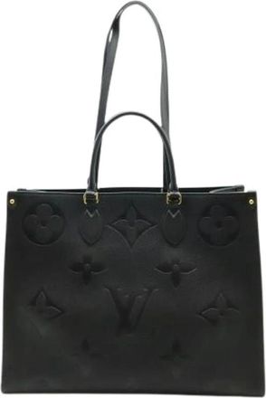 Louis Vuitton Pre-owned Canvas Tote Bag - Dames - Vintage Shopper - Zwart - ONE Size - Vintage