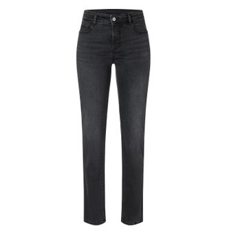 MAC Broeken Slim-fit-Jeans MAC DREAM, Damen, Gr. 32, L&auml;nge 32, clean schwarz used, Denim/Jeans, Obermaterial: 83% Baumwolle, 15% Polyester, 2% Elasthan, slim fit 