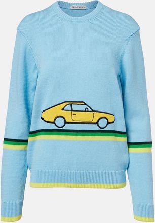J.W.Anderson Pullover in cotone con ricamo