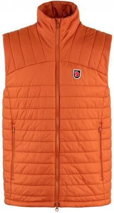 Fjällräven Expedition X-Lätt Vest Kunstfasergilet für Herren | rot/orange