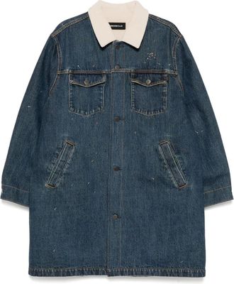 Undercover Cappotto monopetto - Blu