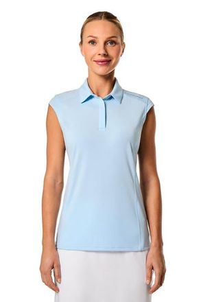 Coolibar Womens Performance Sleeveless Polo - UPF 50+ Sun Protection - Dew in Skyride at Nordstrom, Size X-Small