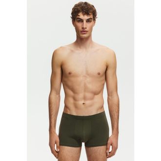 H&M 10-pack Short Cotton Trunks in Navy Blue/gray/khaki Green at Nordstrom, Size X-Large