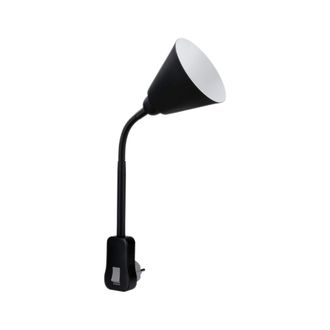Paulmann Junus L&aacute;mpara Con Enchufe Negro Brazo Flexible