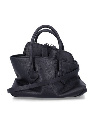 The Attico La Passeggiata Mini Suede Handbag