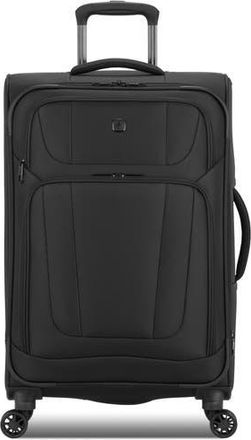 SwissGear Travel Gear 24-Inch Softside Spinner Luggage in Black at Nordstrom Rack