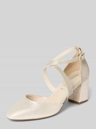 Tamaris Tamaris High Heels mit Dornschlie&szlig;e in Gold, Gr&ouml;&szlig;e 38