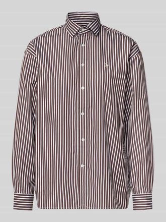 Polo Ralph Lauren Hemdbluse mit Knopfleiste in Mittelbraun, Größe XL