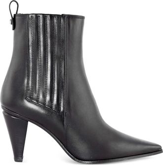 Roberto Festa Milano 60 mm laarzen met puntige neus - Zwart