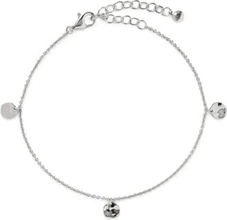 Monica Vinader Bracciale Siren Muse Station - Argento