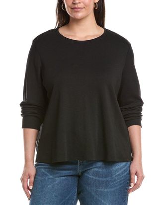 Eileen Fisher Plus Crewneck Top