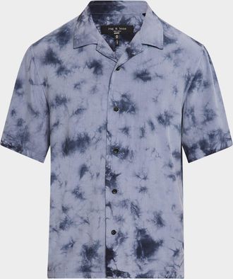 Rag & Bone Mens Avery Washed Camp Shirt