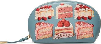 Bally Pouch in pelle - Blu