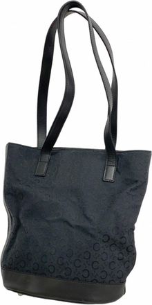 Celine Black Canvas Tote Bag (Pre-Owned)