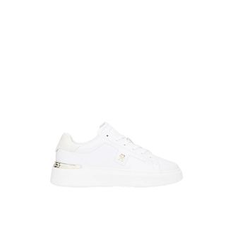 Tommy Jeans Sneakers, female, White, 6 UK, White Trainers with Thick Cupsole