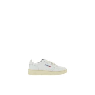 Autry Medalist Low Top Sneaker - Heren - Sneakers - Wit - 39 EU - Leer - Schoenen