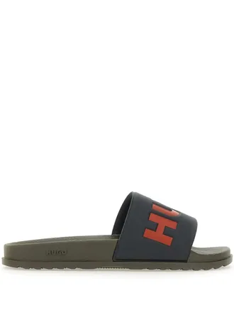 HUGO BOSS Match slippers - Zwart