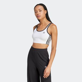 adidas adidas Originals Tanktop 3S BRA TOP sportliche Schnittform, aus Baumwolle und Elasthan
