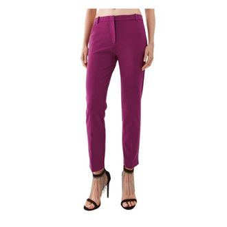 Pinko Pinko, Dames, Broeken, Roze, Maat: S Nylon