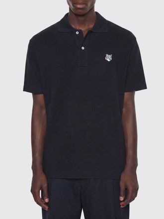 Maison Kitsun&eacute; Polo in cotone con logo