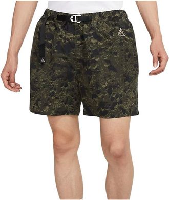 Nike Mens Nike x ACG Camouflage Belt Straight Loose Sports Shorts Camouflage DH7220-355