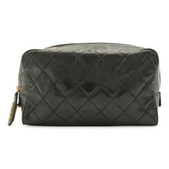 Chanel Pre-owned Clutch Bag - Dames - Pre-owned - Zwart - Maat: ONE Size