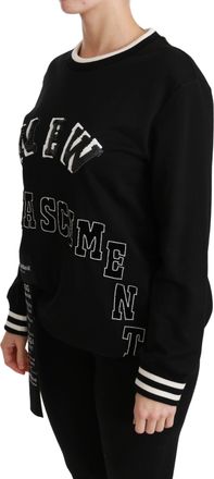 Dolce & Gabbana Womens Black Rinascimento dgmillennials Sweater Cotton Clothing