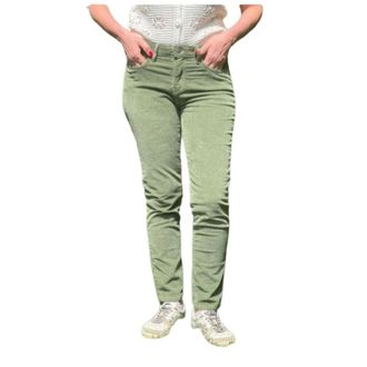 Islow Slim-fit Jeans, female, Green, Size: W27 Eryn Slim 7/8 Trousers