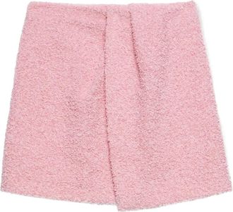 Msgm Gonna midi drappeggiata - Rosa