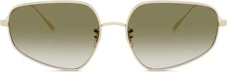 Oliver Peoples geometric-frame sunglasses - Gold