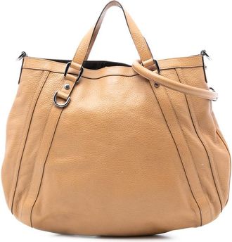 Gucci Pre-owned Gucci Leather Abbey D Ring Satchel Ladies 13UTS7Q33D1XFYXV