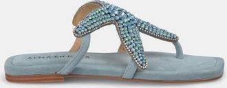 Alma En Pena Star Flat Sandal in Blue at Nordstrom, Size 41