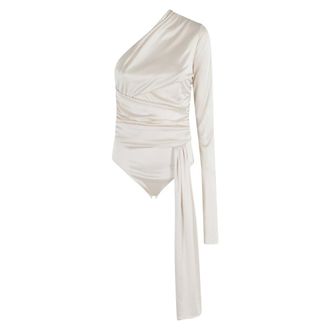 Andamane Tops, Dames, Wit, S, Webster Bodysuit