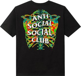 ANTI SOCIAL SOCIAL CLUB Blow To The Chest Tee Black 0657-100000103BTCT-BLAC
