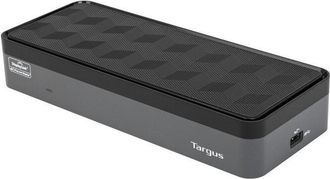Targus Base De Conexi&oacute;n Usb-c Universal Quad 4k (qv4k) Con Suministro De Energ&iacute;a De 100 W