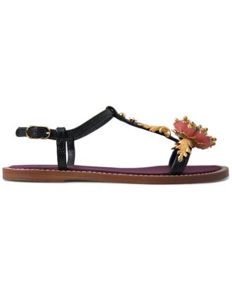 Dolce & Gabbana Leather Sandal
