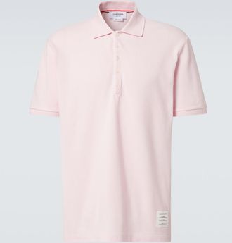 Thom Browne Polo 4-Bar in cotone