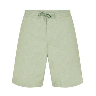 Timberland Heren Bay Katoen Linnen Relaxed Fit Chino Shorts (Groen Baai)