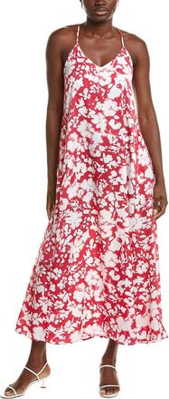 Nicole Miller Palma Satin Maxi Dress