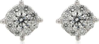 Salvini Ladies 18K White Gold Daphne Diamond Earrings