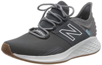 New Balance Mens, Fresh Foam Roav, Road Running Shoes, Lead, Size 10.5