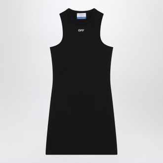 Off-white Black Mini Kleid mit Logo