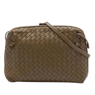 Bottega Veneta Pre-owned Shoulder Bag - Dames - Pre-owned - Bruin - Maat: ONE Size Leer