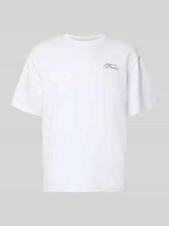 Only & Sons Regular Fit T-Shirt aus Baumwoll-Mix Modell CASPIAN in Weiss, Gr&ouml;&szlig;e XXL