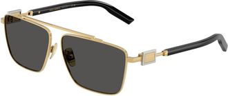 Dolce & Gabbana DG2336 02/87 Mens Sunglasses Gold Size 59