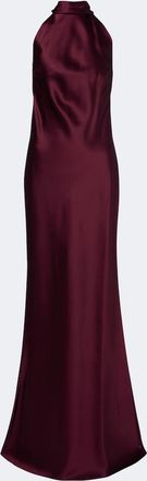 Ralph Lauren Collection Chilton halterneck satin gown