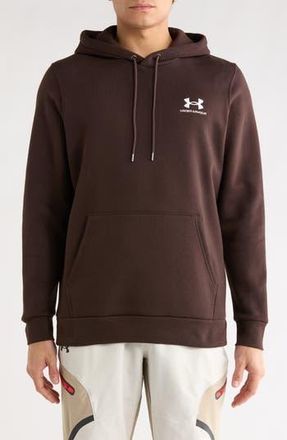 Under Armour UA Icon Fleece Hoodie in Kona Brown at Nordstrom Rack, Size X-Large