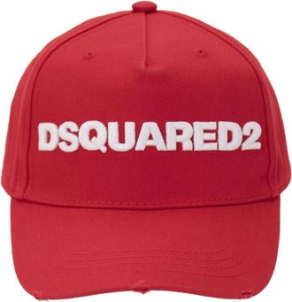 Dsquared2 Gorra de B&eacute;isbol - Accessories - unisex - Rojo - ONE SIZE