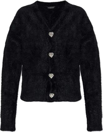 Balenciaga Cardigan - Dames - Vesten - Zwart - M - Truien & Vesten